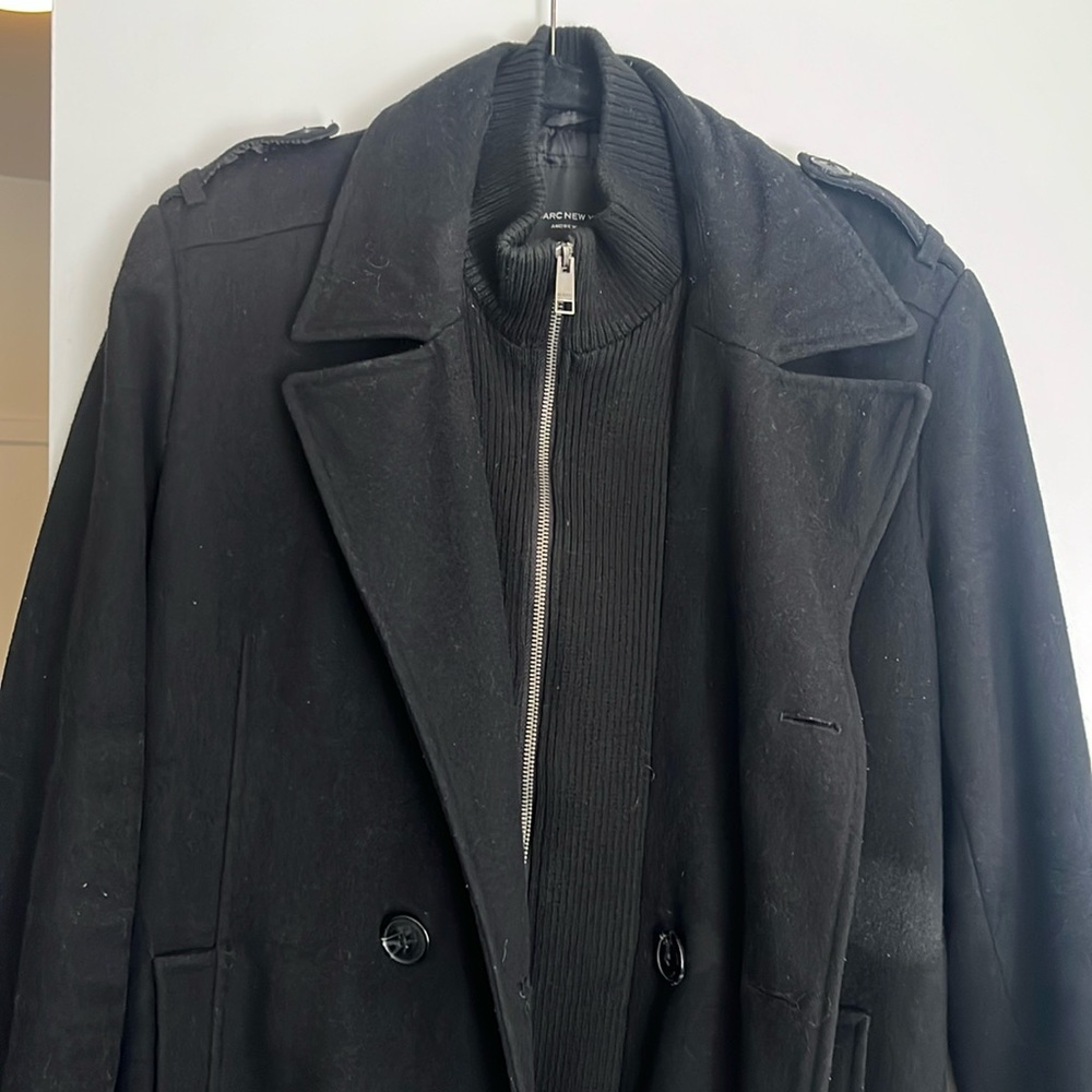 Andrew Marc Men's Peacoat